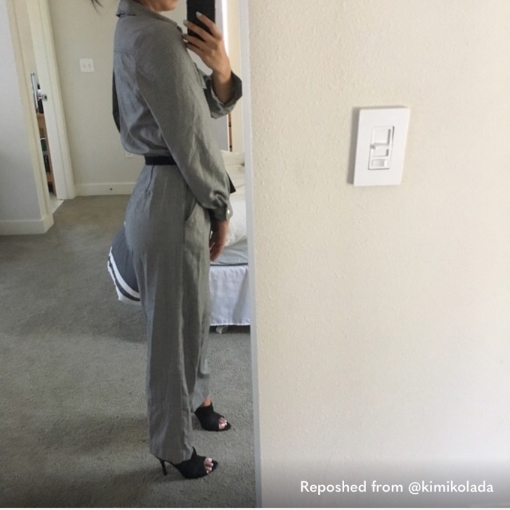 Vintage houndstooth jumpsuit - Picture 2 of 11